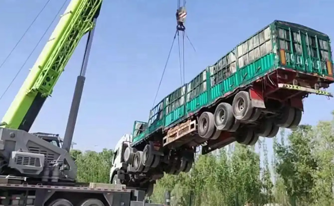 电白区道路脱困救援案例